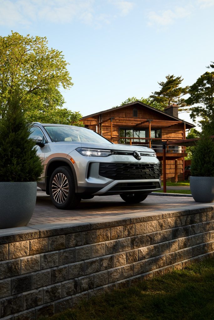 Parking Area & Retaining Wall